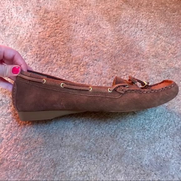Michael Kors Suede Camel Loafers | ME16E | 8.5 - Picture 3 of 7
